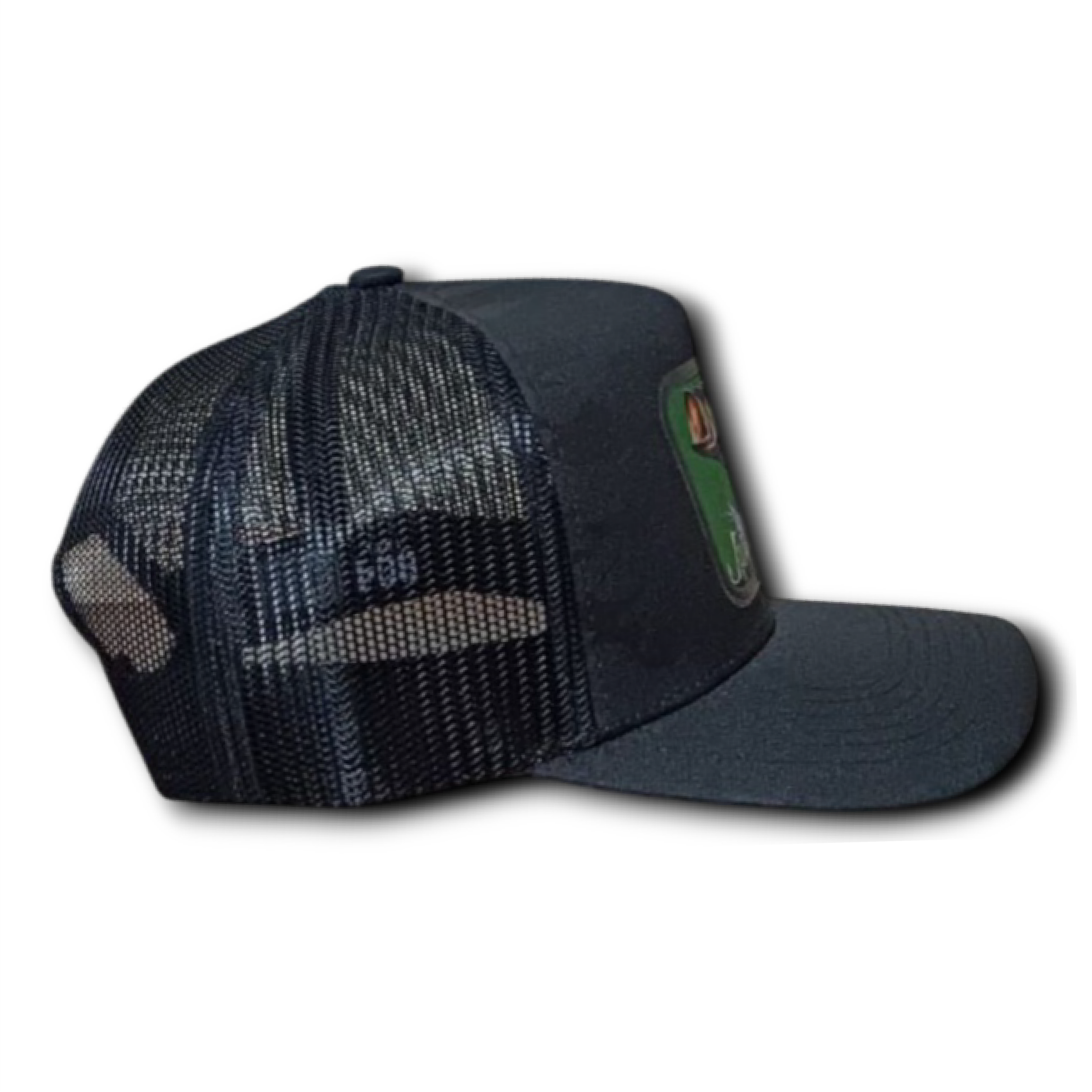Gorra Shiny Black-B LOBINA BASS FishHook
