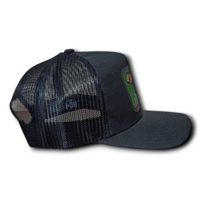 Gorra Shiny Black-B LOBINA BASS FishHook