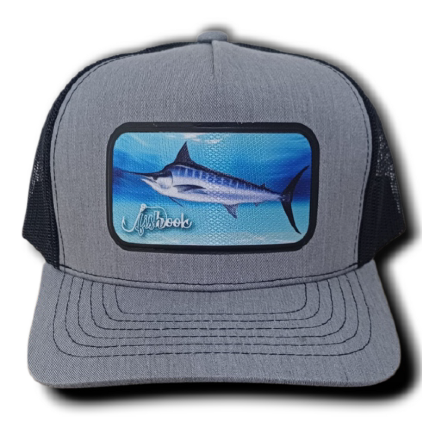 Gorra Gray-B MARLIN BLACK MARLIN FishHook