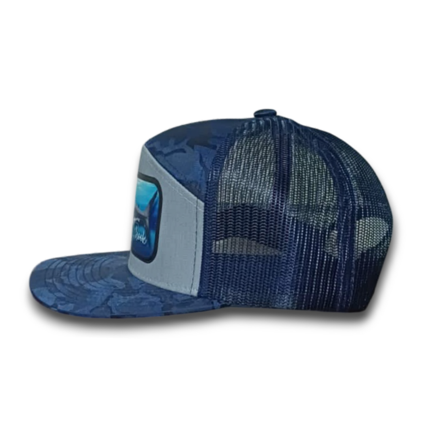 Gorra Gray-B TIBURON BLANCO FishHook