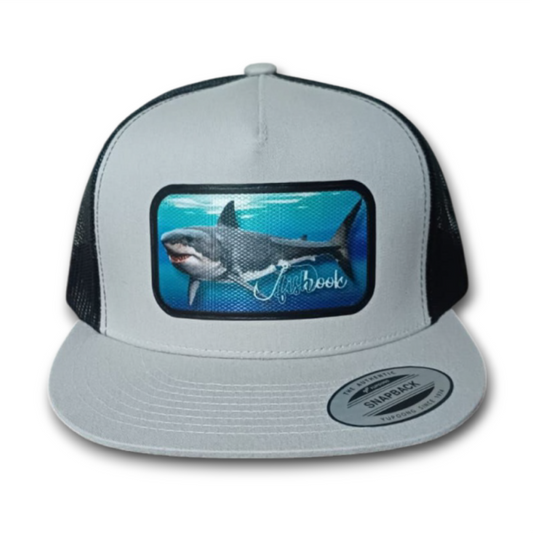 Gorra Gray-B TIBURON BLANCO FishHook