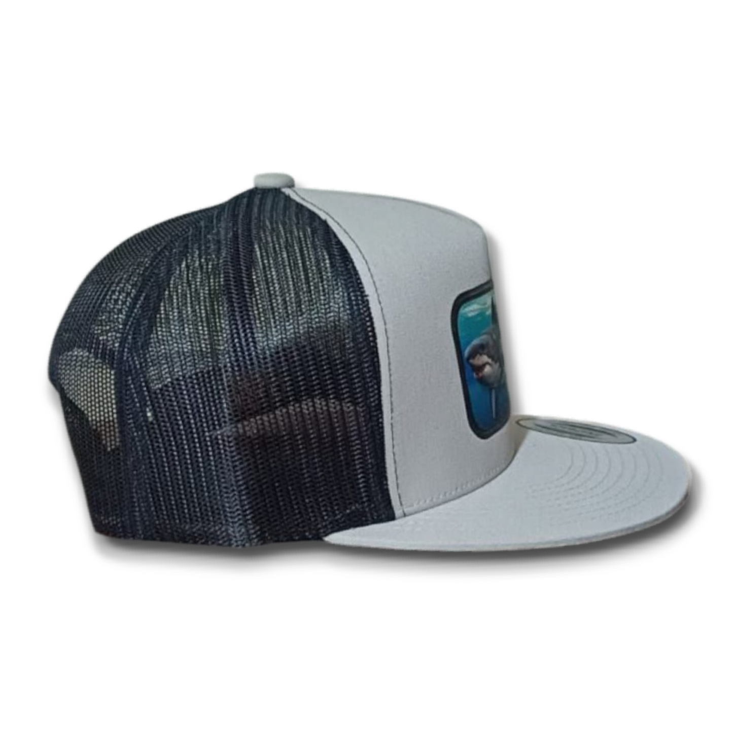 Gorra Gray-B TIBURON BLANCO FishHook