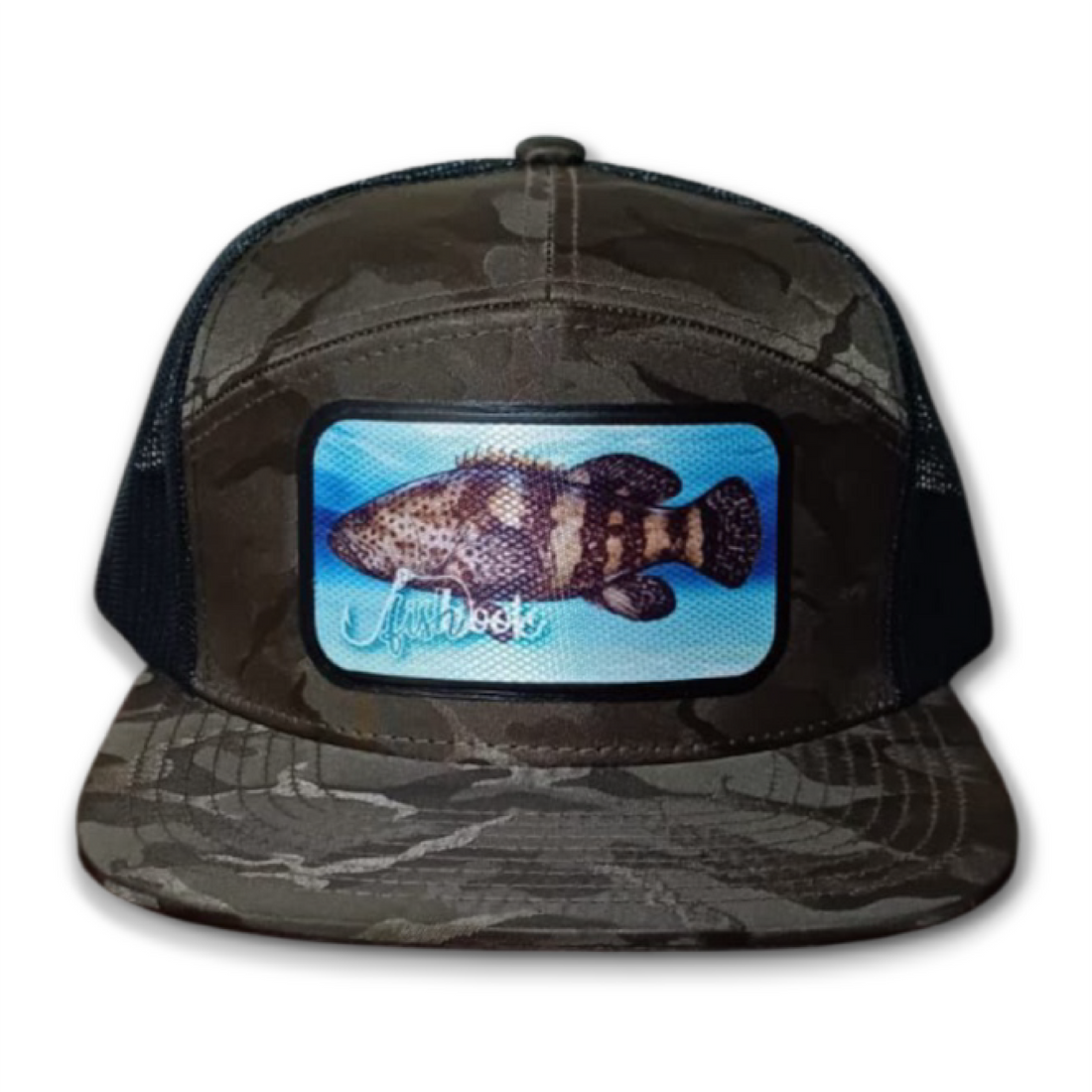 Gorra Shiny Brown-B MERO GROUPER FishHook