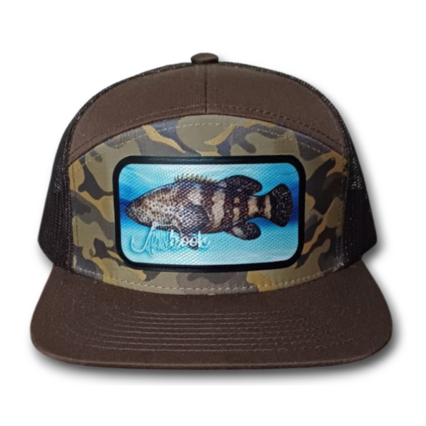 Gorra Shiny Brown-B MERO GROUPER FishHook