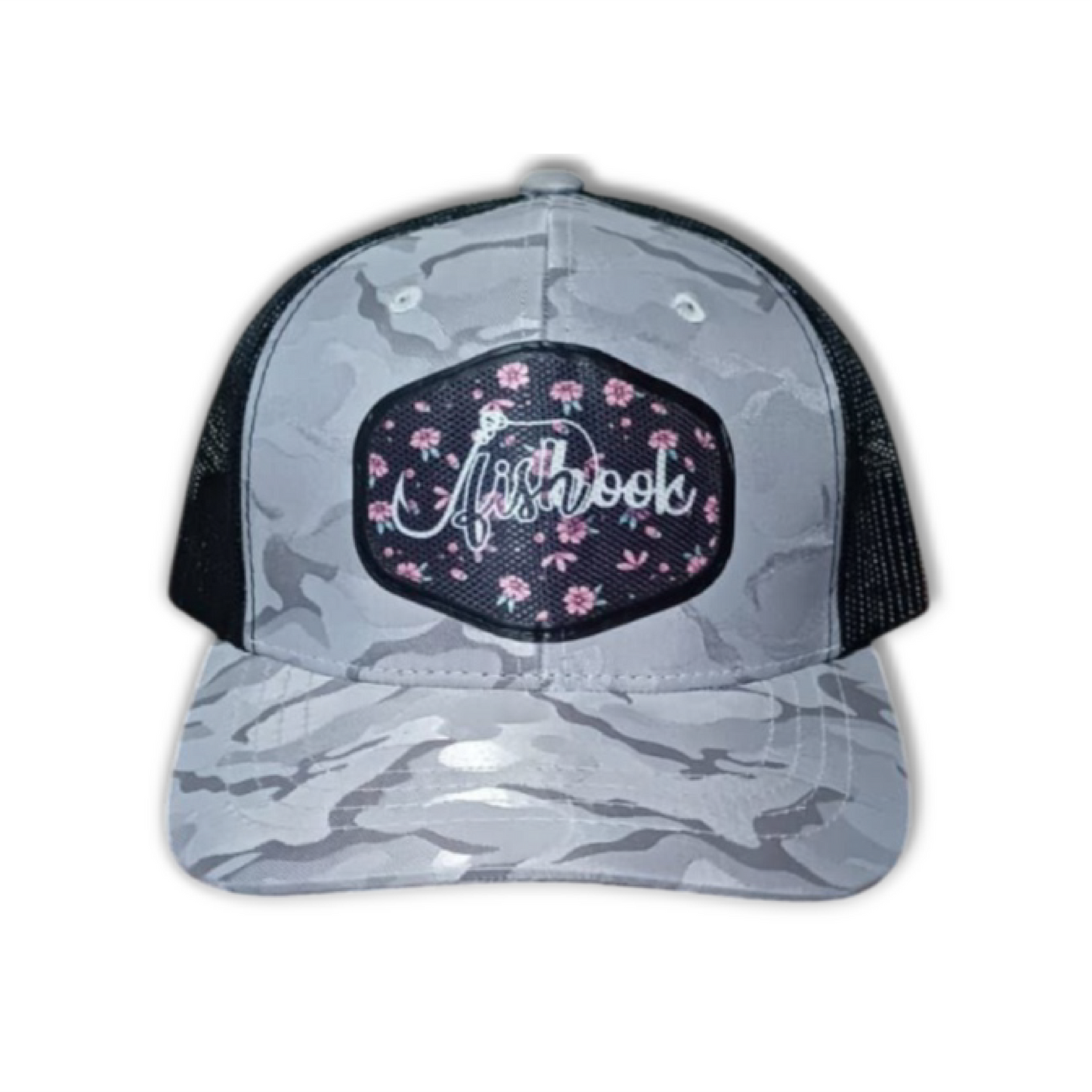 Gorra INFANTIL Shiny Gray-B FH FLOWERS FishHook