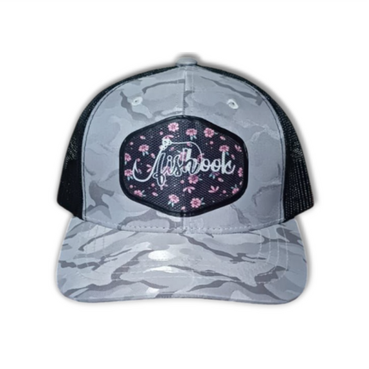 Gorra INFANTIL Shiny Gray-B FH FLOWERS FishHook